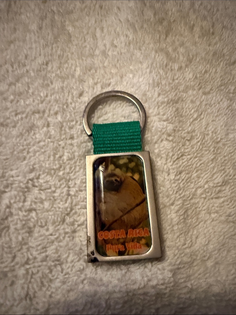 Green Keychain Phone Accessory